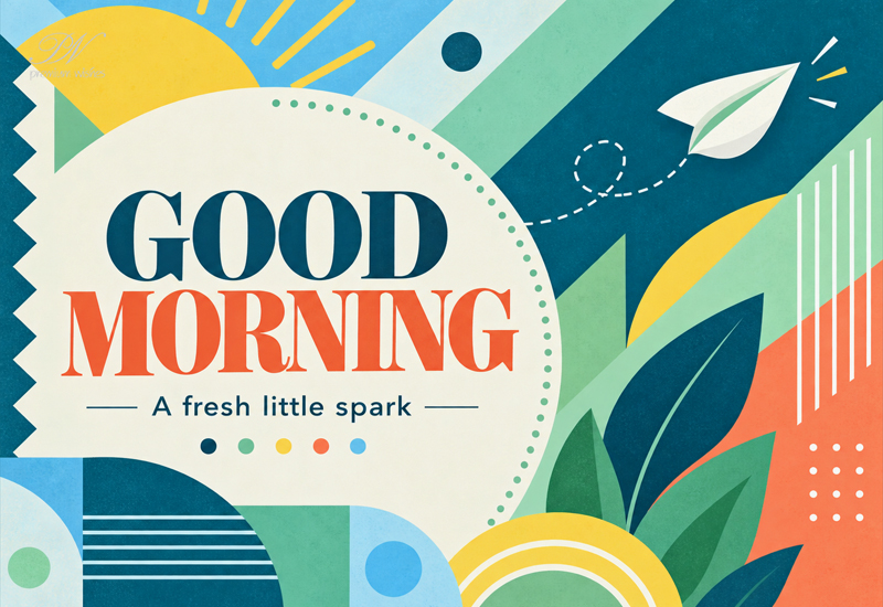 Good Morning – A Fresh Little Spark