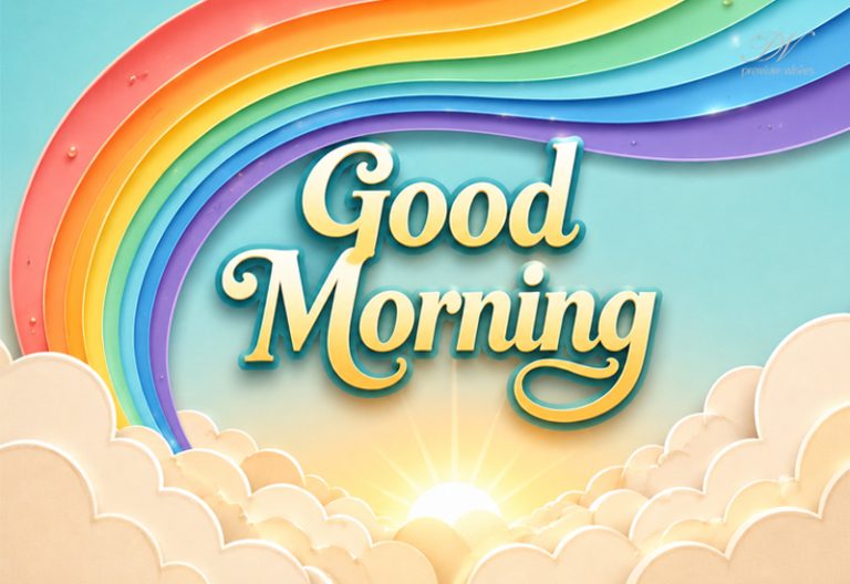 Good Morning – A Bright New Day Under the Rainbow Good Morning – A Bright New Day Under the Rainbow