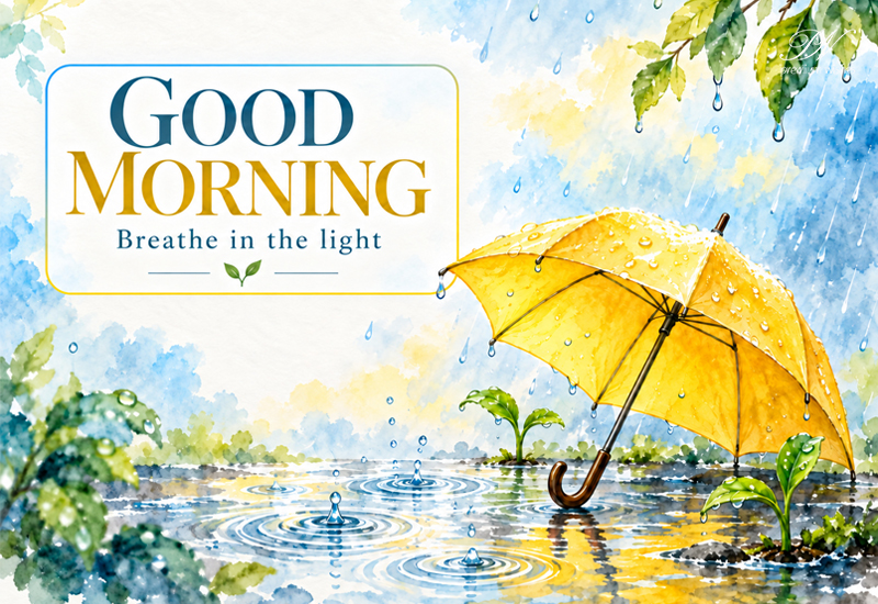 Good Morning – Breathe in the Light Good Morning – Breathe in the Light