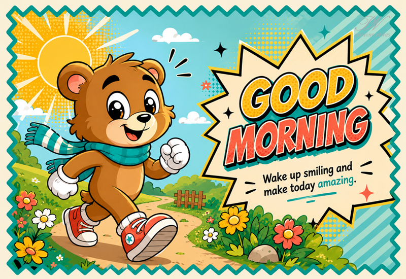 Good Morning – Wake Up Smiling and Make Today Amazing