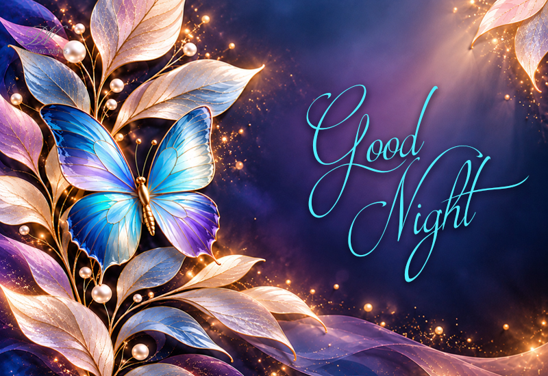 Good Night Butterfly Dreams