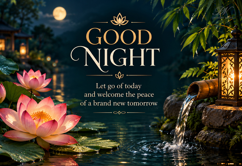 Good Night – Let Go Of Today Good Night – Let Go Of Today