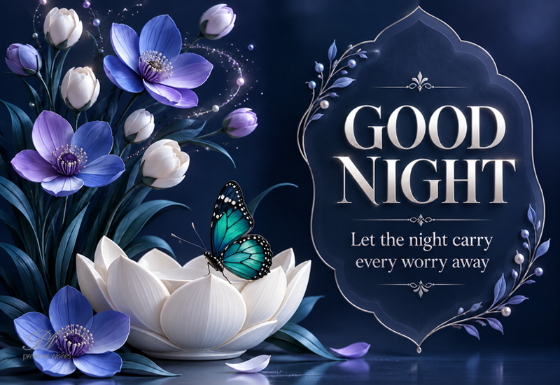 Good Night – Let the Night Carry Every Worry Away