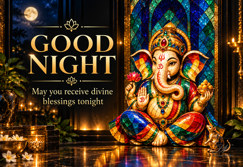 Good Night – May You Receive Divine Blessings Tonight