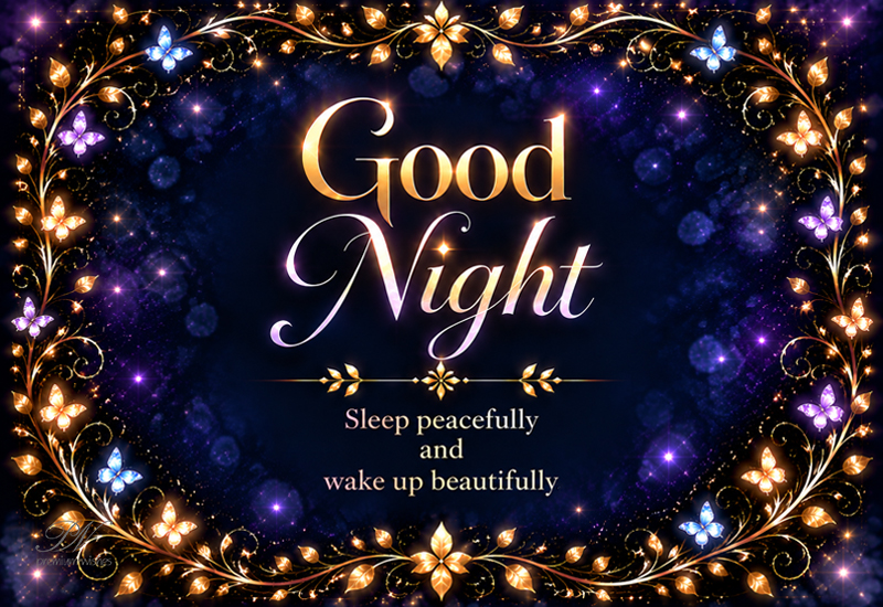 Good Night – Sleep Peacefully and Wake Up Beautifully Good Night – Sleep Peacefully and Wake Up Beautifully