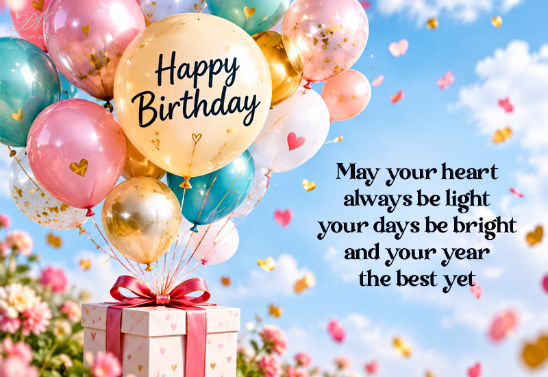 Happy Birthday – May Your Heart Always Be Light Happy Birthday – May Your Heart Always Be Light