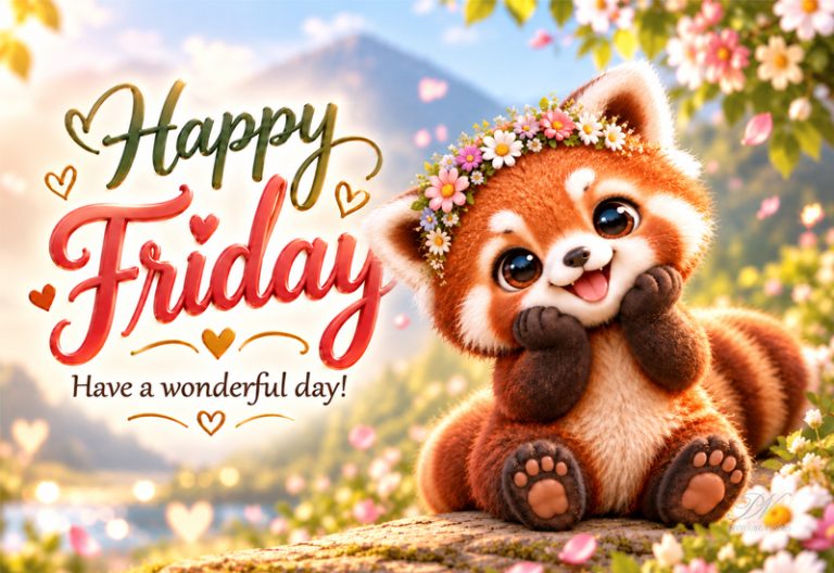 Happy Friday – Have A Wonderful Day Happy Friday – Have A Wonderful Day