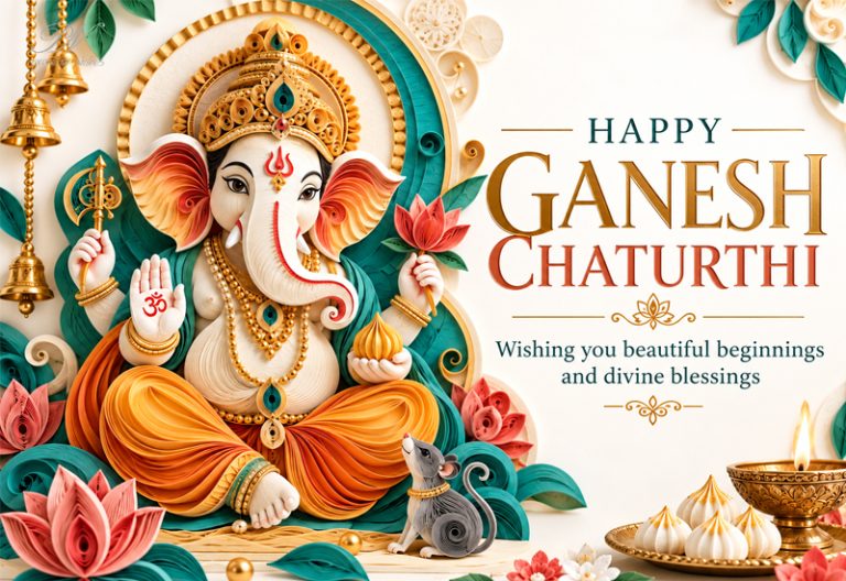 Happy Ganesh Chaturthi – Beautiful Beginnings and Divine Blessings Happy Ganesh Chaturthi – Beautiful Beginnings and Divine Blessings