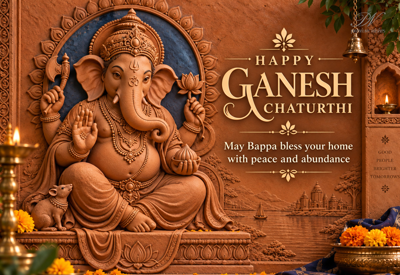 Happy Ganesh Chaturthi – May Bappa Bless Your Home With Peace and Abundance