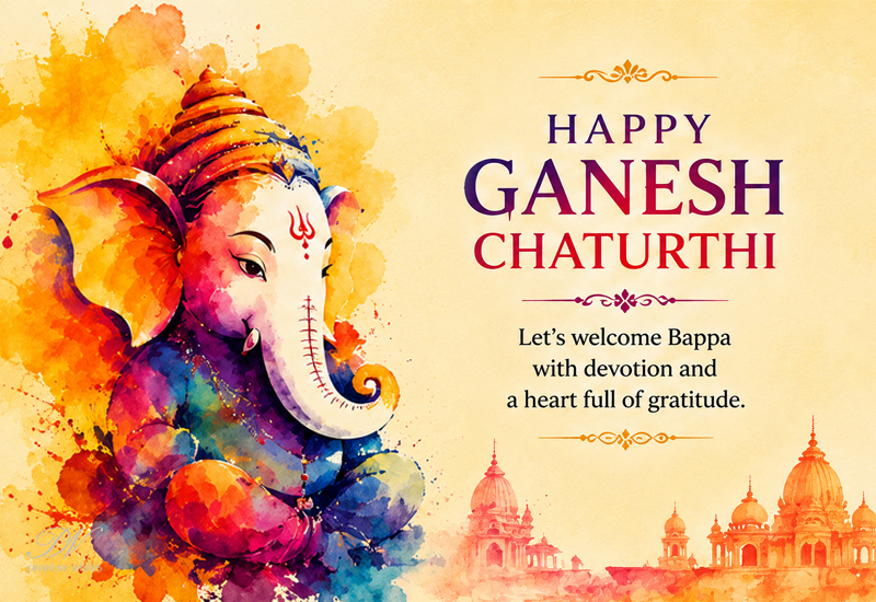 Happy Ganesh Chaturthi – Welcome Bappa With Devotion and Gratitude
