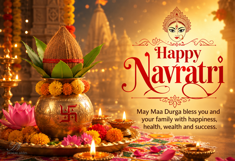 Happy Navratri – May Maa Durga Bless You and Your Family Happy Navratri – May Maa Durga Bless You and Your Family