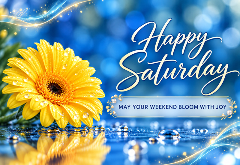 Happy Saturday – May Your Weekend Bloom With Joy Happy Saturday – May Your Weekend Bloom With Joy
