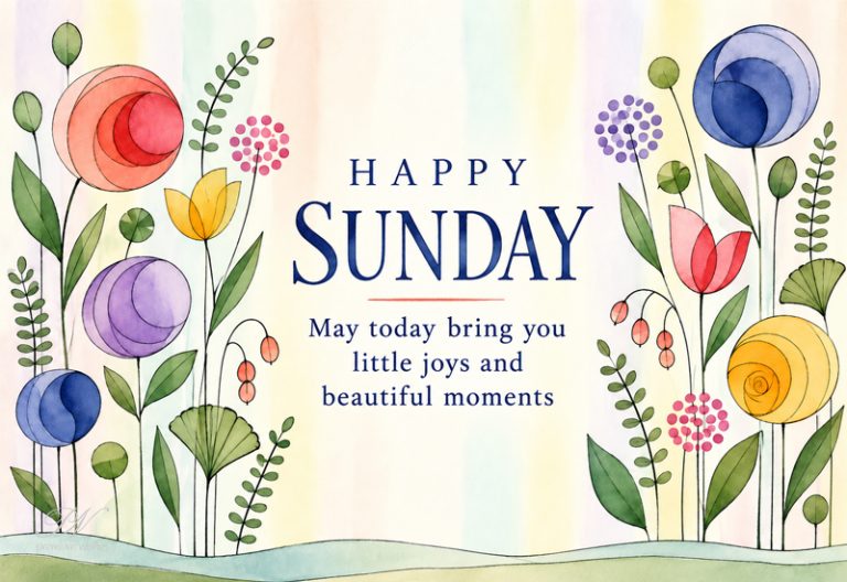 Happy Sunday – May Today Bring You Little Joys and Beautiful Moments Happy Sunday – May Today Bring You Little Joys and Beautiful Moments
