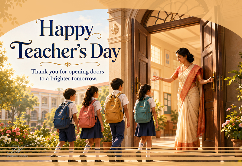 Happy Teacher’s Day – Thank You for Opening Doors to a Brighter Tomorrow