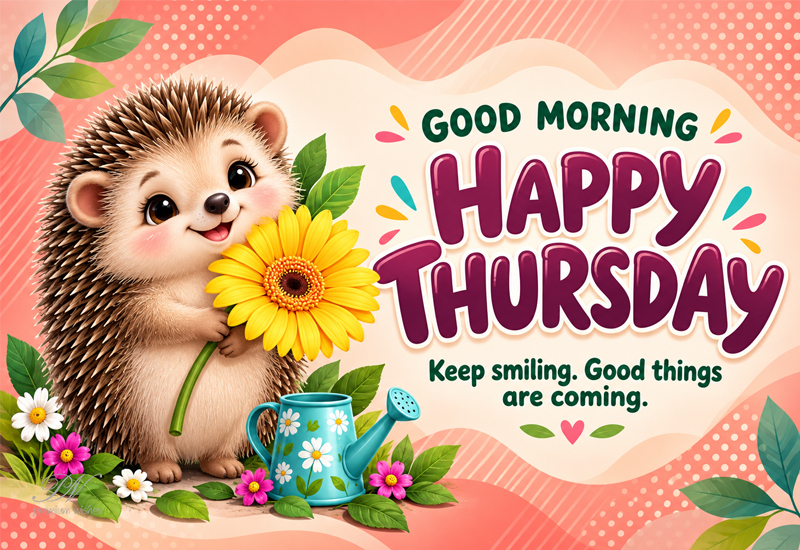 Happy Thursday – Keep Smiling, Good Things Are Coming Happy Thursday – Keep Smiling, Good Things Are Coming