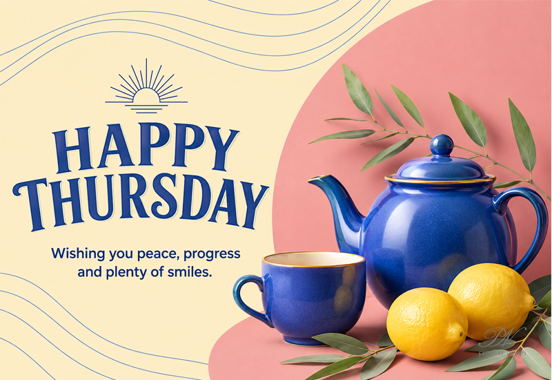 Happy Thursday – Wishing You Peace, Progress and Plenty of Smiles