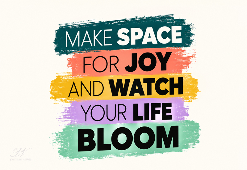 Make Space for Joy Make Space for Joy