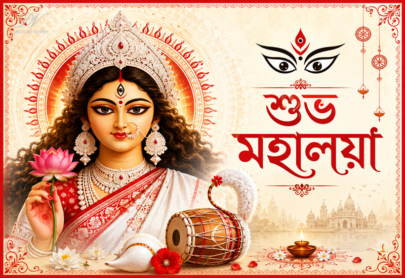 Shubho Mahalaya – Bengali Greetings for 10 October Shubho Mahalaya – Bengali Greetings for 10 October