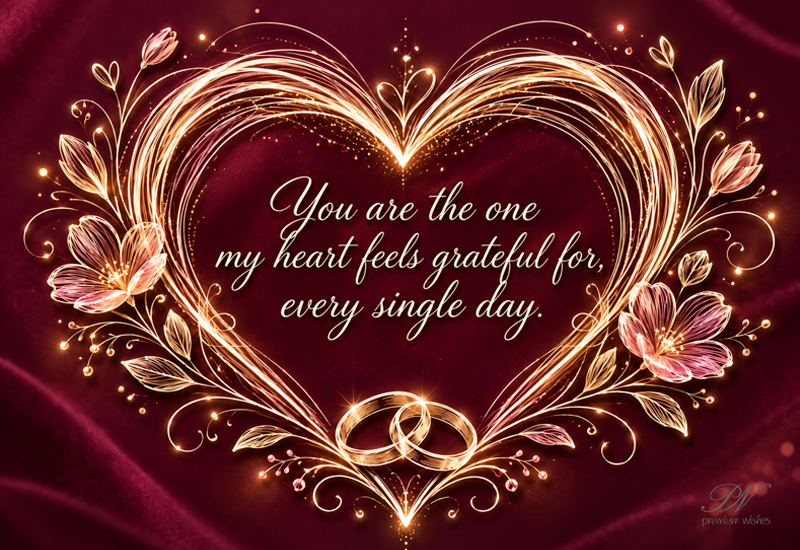 You Are the One My Heart Feels Grateful For