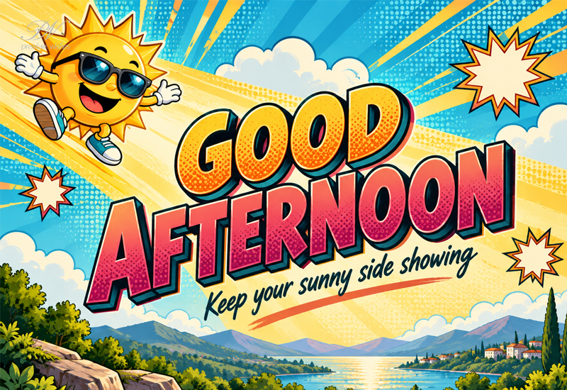 Good Afternoon – Keep Your Sunny Side Showing Good Afternoon – Keep Your Sunny Side Showing