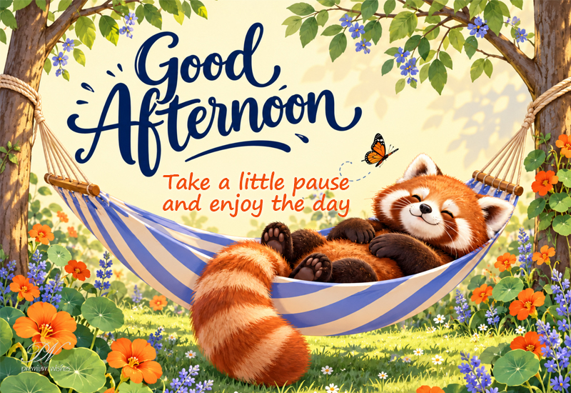 Good Afternoon Wishes – Take a Little Pause and Enjoy the Day Good Afternoon Wishes – Take a Little Pause and Enjoy the Day