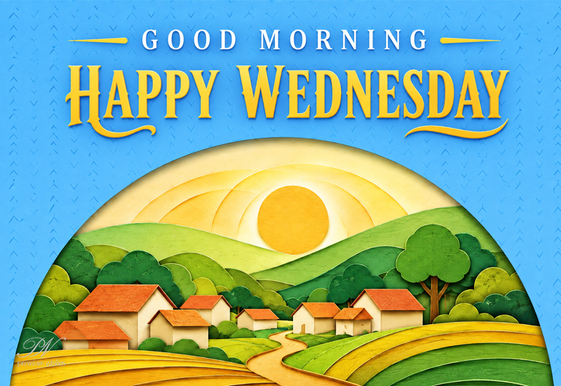 Good Morning Happy Wednesday – A Beautiful New Day