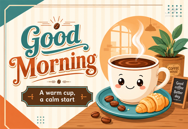 Good Morning – A Warm Cup, A Calm Start