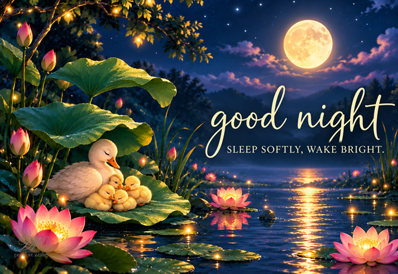 Good Night – Sleep Softly, Wake Bright Good Night – Sleep Softly, Wake Bright