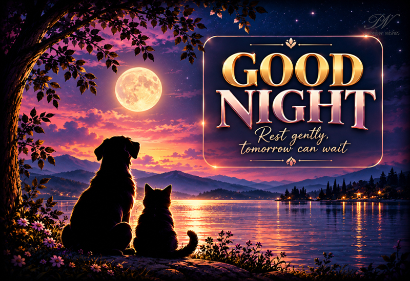 Good Night – Rest Gently, Tomorrow Can Wait
