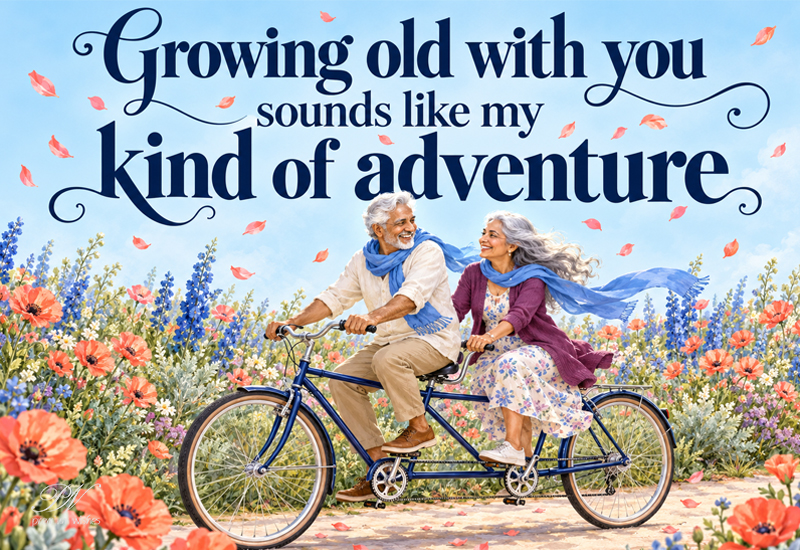 Growing Old With You Sounds Like My Kind of Adventure Growing Old With You Sounds Like My Kind of Adventure