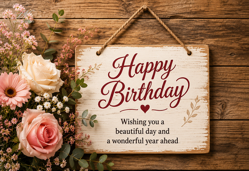 Happy Birthday Wishes – A Beautiful Day and a Wonderful Year Ahead Happy Birthday Wishes – A Beautiful Day and a Wonderful Year Ahead