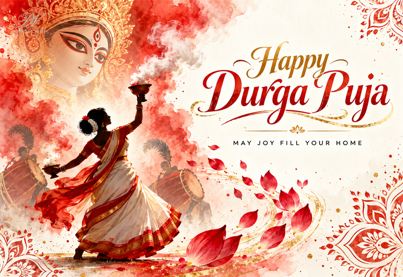 Happy Durga Puja – May Joy Fill Your Home