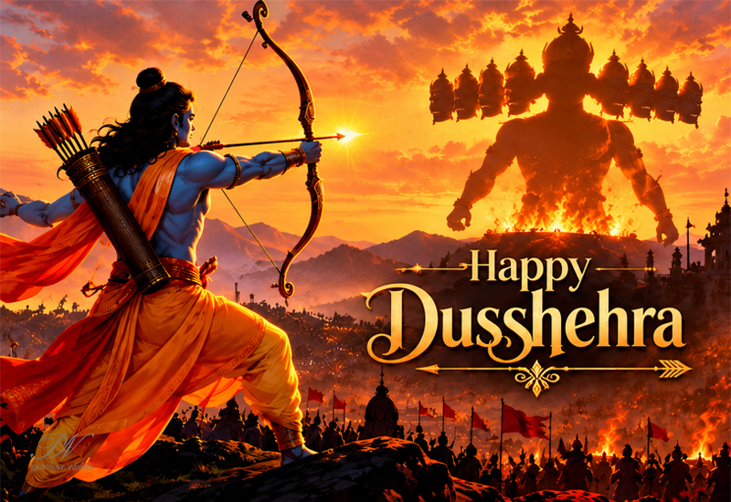 Happy Dusshehra – The Triumph of Good Over Evil Happy Dusshehra – The Triumph of Good Over Evil