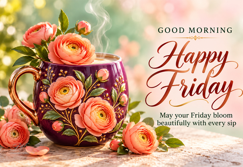 Happy Friday – May Your Friday Bloom Beautifully Happy Friday – May Your Friday Bloom Beautifully