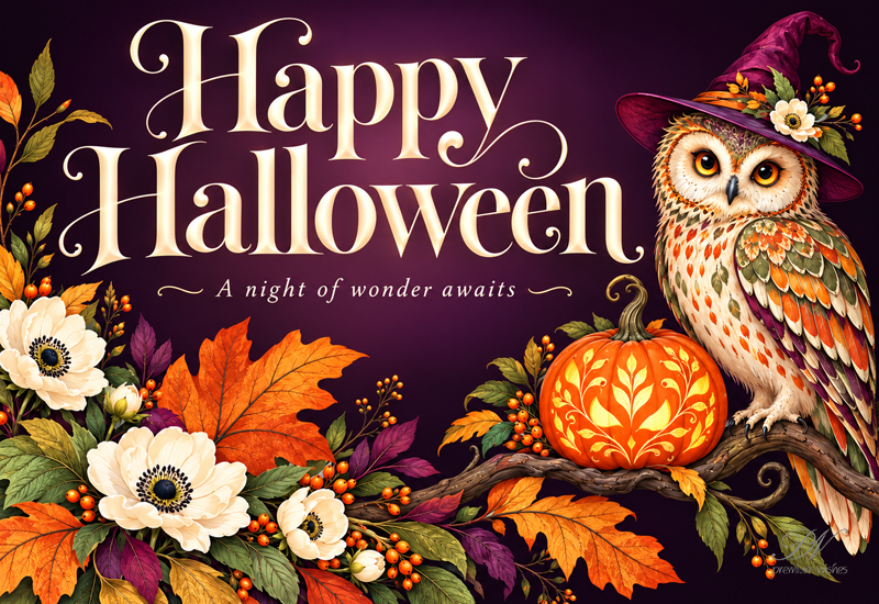 Happy Halloween β A Night of Wonder Awaits Happy Halloween β A Night of Wonder Awaits