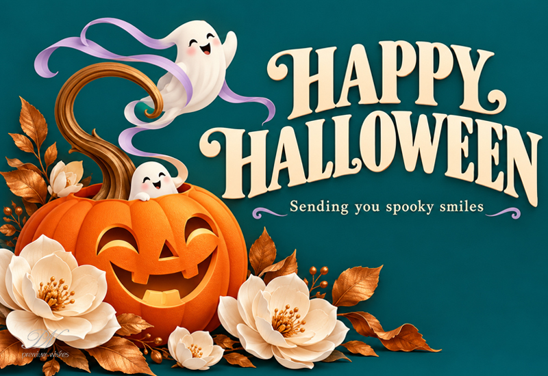 Happy Halloween – Sending You Spooky Smiles Happy Halloween – Sending You Spooky Smiles