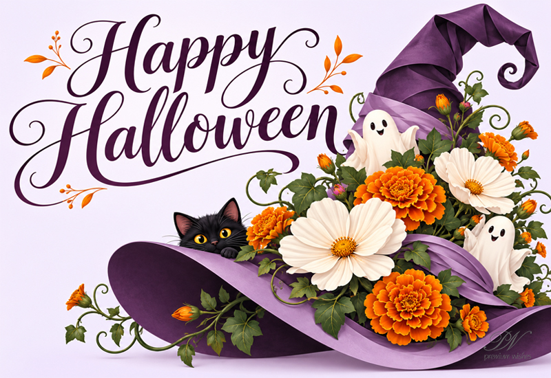 Happy Halloween β A Little Magic, a Little Mischief Happy Halloween β A Little Magic, a Little Mischief
