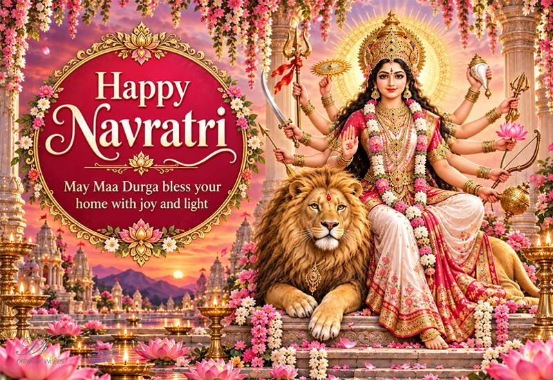 Happy Navratri – May Maa Durga Bless Your Home