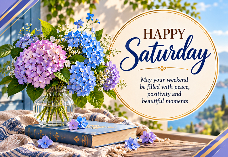 Happy Saturday Wishes – Peace, Positivity and Beautiful Moments
