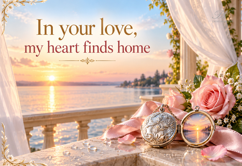 In Your Love, My Heart Finds Home In Your Love, My Heart Finds Home