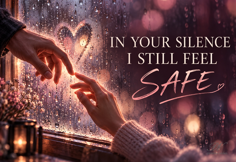 In Your Silence I Still Feel Safe In Your Silence I Still Feel Safe
