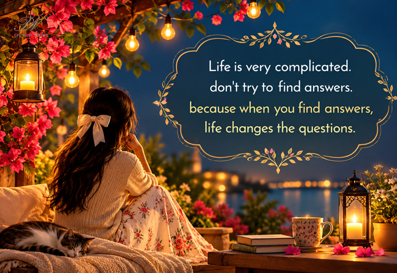 Life Is Very Complicated — A Meaningful Quote About Life Life Is Very Complicated — A Meaningful Quote About Life