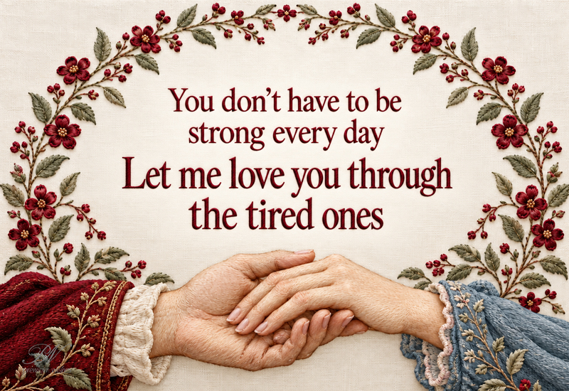 You Don't Have to Be Strong Every Day – A Heartfelt Love Message You Don’t Have to Be Strong Every Day – A Heartfelt Love Message