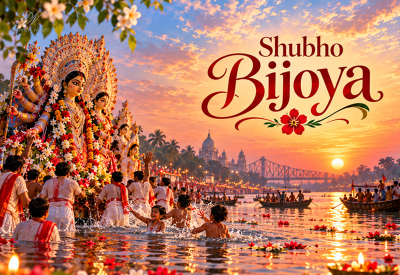 Shubho Bijoya – Maa Durga Immersion Bengali Greeting Shubho Bijoya – Maa Durga Immersion Bengali Greeting