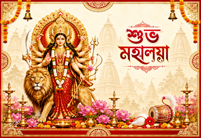 Shubho Mahalaya – Maa Durga Greeting Shubho Mahalaya – Maa Durga Greeting